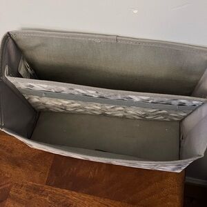 Thirty-One Gray Home Office Organizer